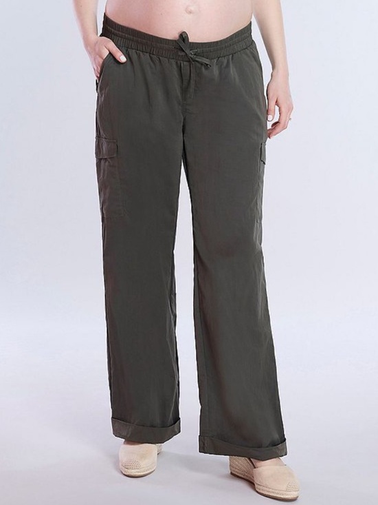 Motherhood Pants - NWT Motherhood Maternity utility cargo jogger size small